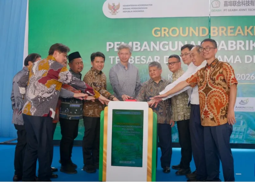 Proyek Melamin Investasi China Menjadi Tonggak Hilirisasi Industri Indonesia